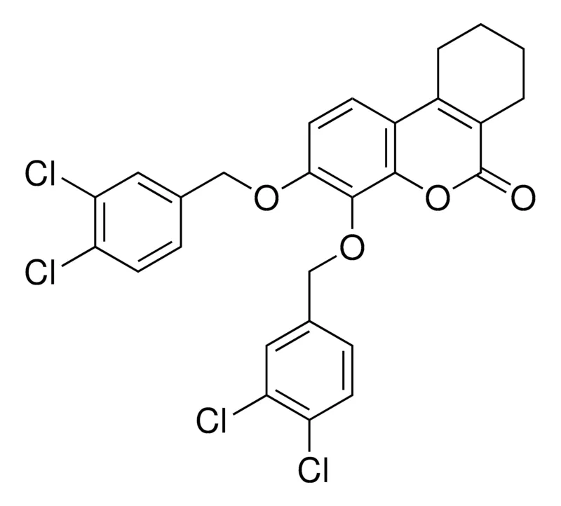 Sigma-Aldrich 3,4-BIS-(3,4-DICHLORO-BENZYLOXY)-7,8,9,10-TETRAHYDRO-BENZO(C)CHROMEN-6-ONE，AldrichCPR