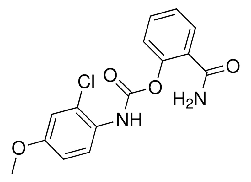 Sigma-Aldrich 2-CARBAMOYLPHENYL N-(2-CHLORO-4-METHOXYPHENYL)CARBAMATE,AldrichCPR