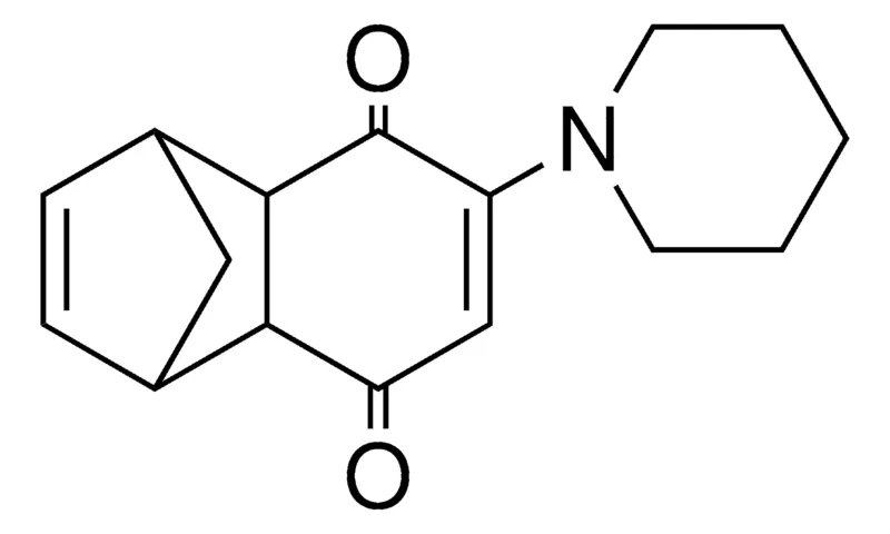 Sigma-Aldrich 6-PIPERIDIN-1-YL-1,4,4A,8A-TETRAHYDRO-1,4-METHANO-NAPHTHALENE-5,8-DIONE,AldrichCPR