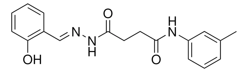 Sigma-Aldrich 4-(2-(2-HYDROXYBENZYLIDENE)HYDRAZINO)-N-(3-METHYLPHENYL)-4-OXOBUTANAMIDE,AldrichCPR