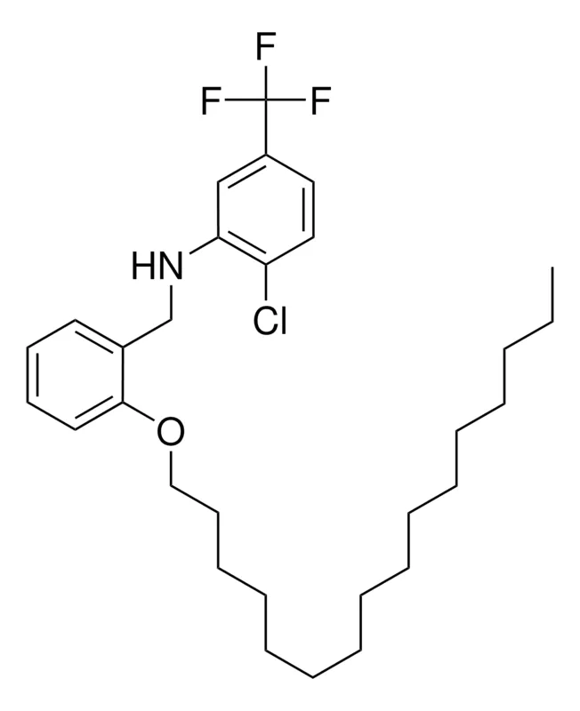 Sigma-Aldrich 6-CHLORO-N-(2-(HEXADECYLOXY)-BENZYL)-A,A,ATRIFLUORO-M-TOLUIDINE,AldrichCPR