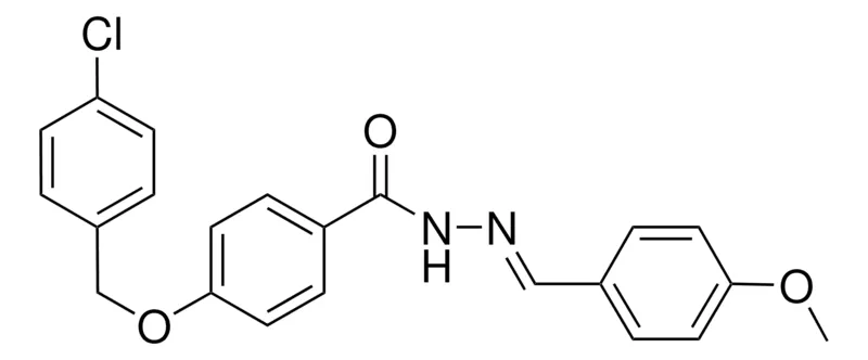 Sigma-Aldrich 4-((4-CHLOROBENZYL)OXY)-N'-(4-METHOXYBENZYLIDENE)BENZOHYDRAZIDE,AldrichCPR