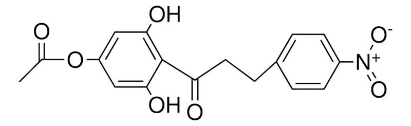 Sigma-Aldrich ACETIC ACID 3,5-DIHYDROXY-4-(3-(4-NITRO-PHENYL)-PROPIONYL)-PHENYL ESTER，AldrichCPR