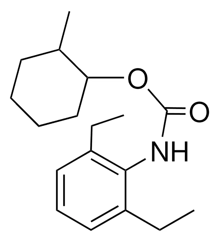 Sigma-Aldrich 2-METHYLCYCLOHEXYL N-(2,6-DIETHYLPHENYL)CARBAMATE,AldrichCPR