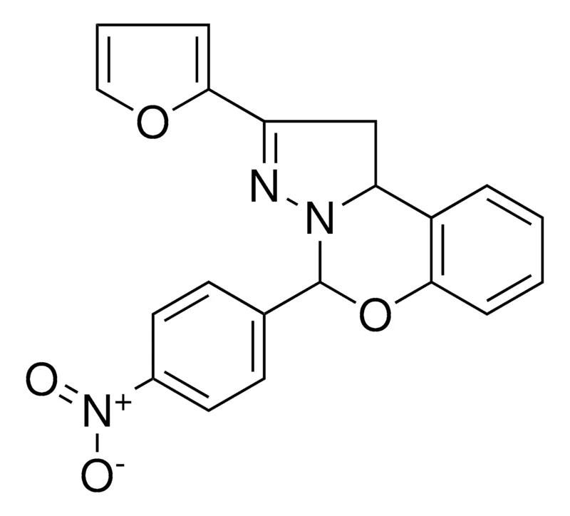 Sigma-Aldrich 2-FURAN-2-YL-4-(4-NITRO-PH)-1,9B-2H-5-OXA-3,3A-DIAZA-CYCLOPENTA(A)NAPHTHALENE,AldrichCPR