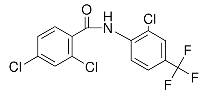 Sigma-Aldrich 2,4-DICHLORO-N-(2-CHLORO-4-TRIFLUOROMETHYL-PHENYL)-BENZAMIDE,AldrichCPR