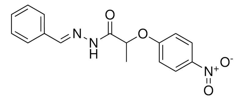 Sigma-Aldrich N'-BENZYLIDENE-2-(4-NITROPHENOXY)PROPANOHYDRAZIDE,AldrichCPR