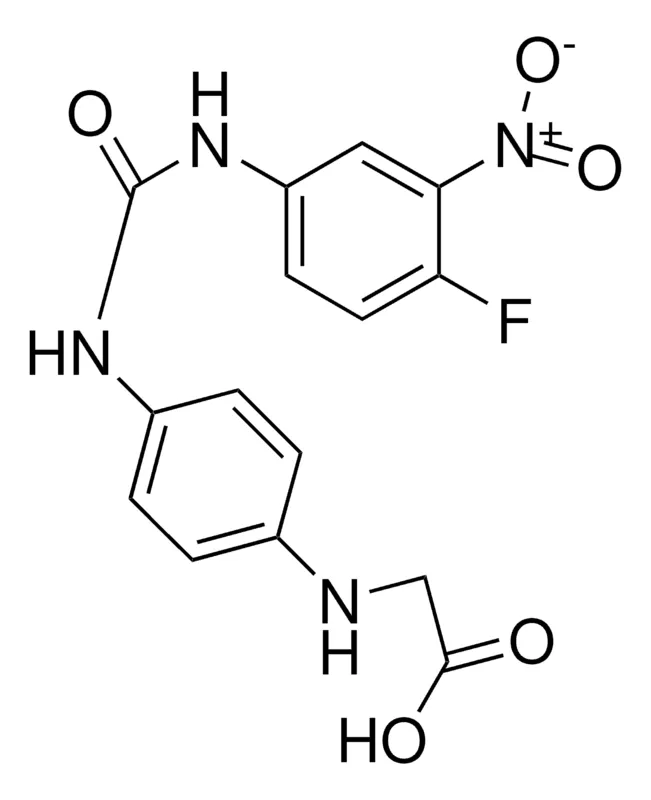 Sigma-Aldrich N-(4-(4-FLUORO-3-NITROPHENYLUREIDO)PHENYL)GLYCINE,AldrichCPR