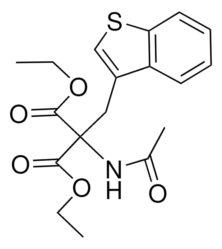 Sigma-Aldrich DIETHYL 2-ACETAMIDO-2-(BENZO(B)THIOPHENE-3-YLMETHYL)MALONATE,AldrichCPR