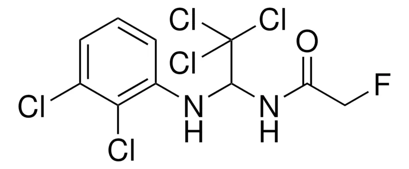 Sigma-Aldrich 2-FLUORO-N-(2,2,2-TRICHLORO-1-(2,3-DICHLORO-PHENYLAMINO)-ETHYL)-ACETAMIDE,AldrichCPR