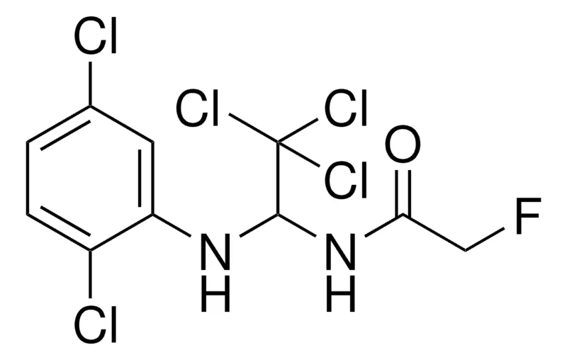 Sigma-Aldrich 2-FLUORO-N-(2,2,2-TRICHLORO-1-(2,5-DICHLORO-PHENYLAMINO)-ETHYL)-ACETAMIDE,AldrichCPR