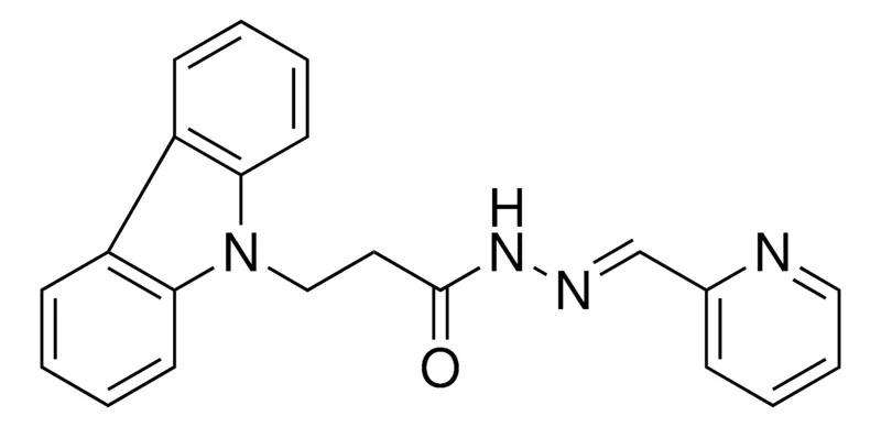 Sigma-Aldrich 3-CARBAZOL-9-YL-PROPIONIC ACID PYRIDIN-2-YLMETHYLENE-HYDRAZIDE,AldrichCPR