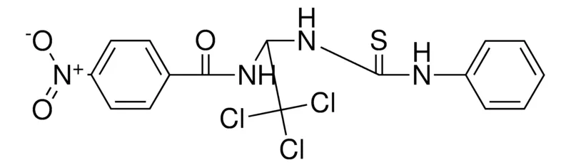 Sigma-Aldrich 4-NITRO-N-(2,2,2-TRICHLORO-1-(3-PHENYL-THIOUREIDO)-ETHYL)-BENZAMIDE,AldrichCPR