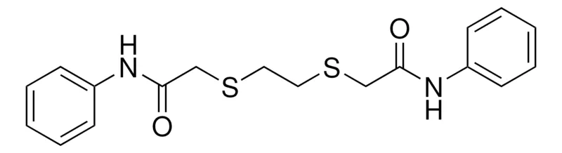 Sigma-Aldrich N-PHENYL-2-(2-PHENYLCARBAMOYLMETHYLSULFANYL-ETHYLSULFANYL)-ACETAMIDE,AldrichCPR