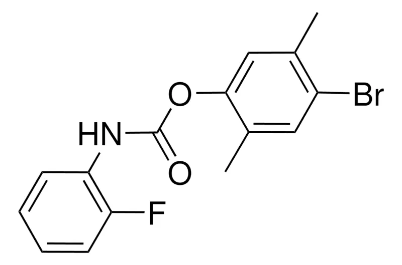 Sigma-Aldrich 4-BROMO-2,5-DIMETHYLPHENYL N-(2-FLUOROPHENYL)CARBAMATE,AldrichCPR