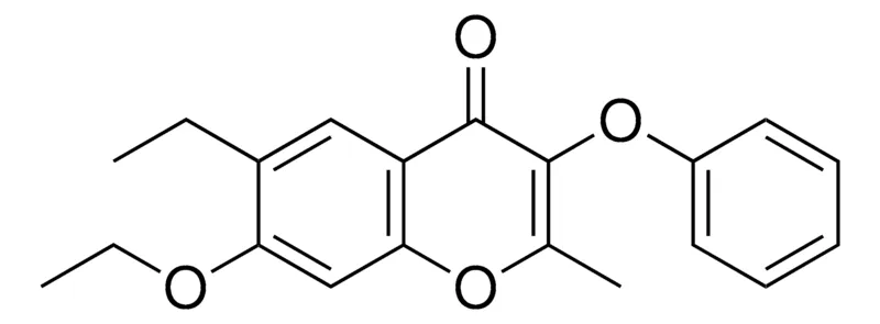 Sigma-Aldrich 7-ETHOXY-6-ETHYL-2-METHYL-3-PHENOXY-CHROMEN-4-ONE,AldrichCPR