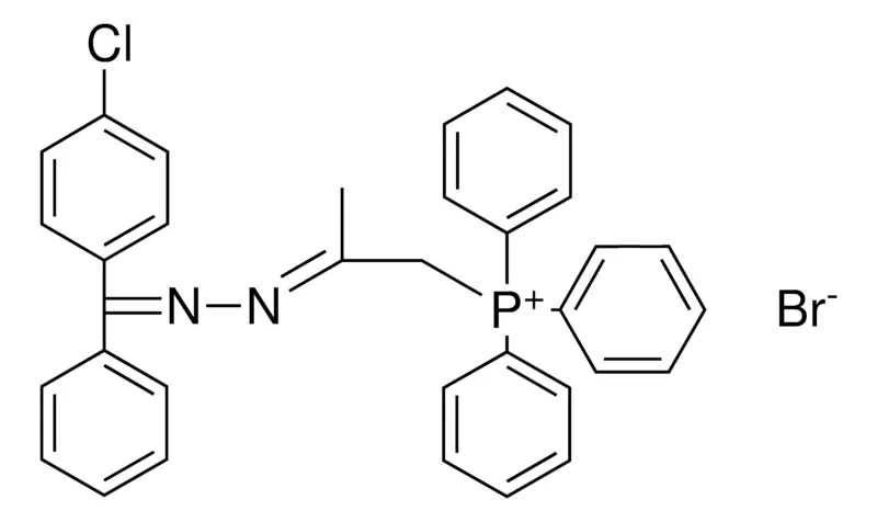 Sigma-Aldrich (2-(A-(4-CHLOROPHENYL)BENZYLIDENEHYDRAZINYLIDENE)PROPYL)TRIPHENYLPHOSPHONIUM BR,AldrichCPR