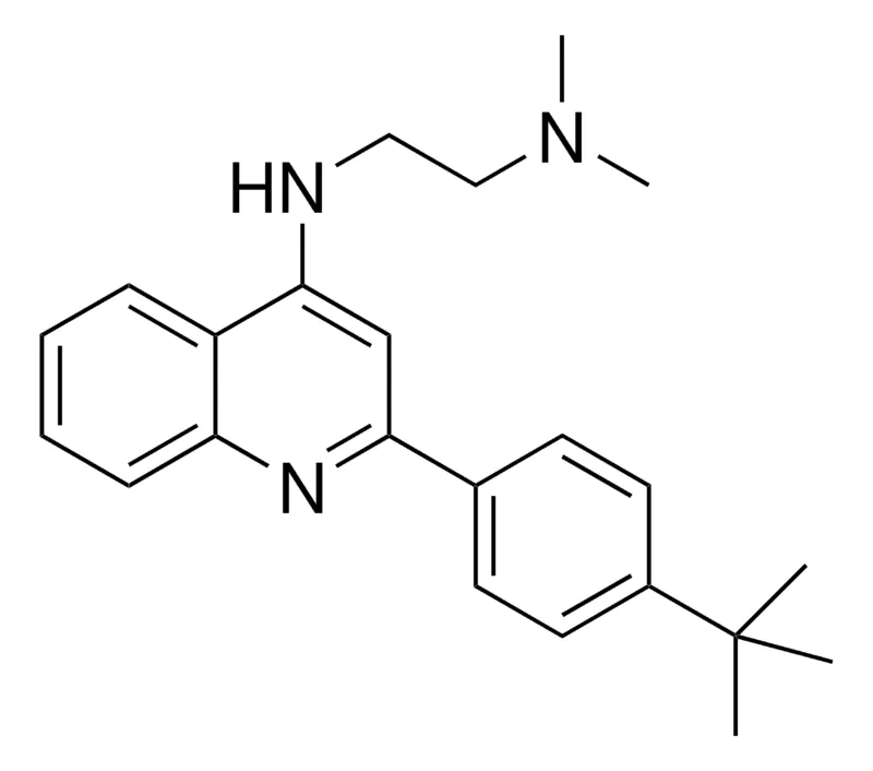 Sigma-Aldrich N(1)-(2-(4-TERT-BUTYLPHENYL)-4-QUINOLINYL)-N(2),N(2)-DIMETHYL-1,2-ETHANEDIAMINE,AldrichCPR