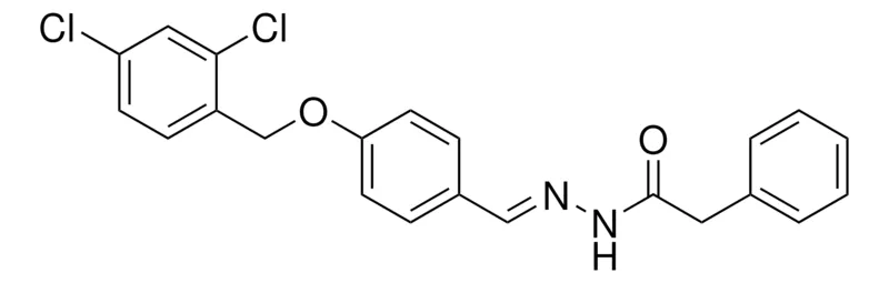 Sigma-Aldrich 2-PHENYL-ACETIC ACID (4-(2,4-DICHLORO-BENZYLOXY)-BENZYLIDENE)-HYDRAZIDE,AldrichCPR