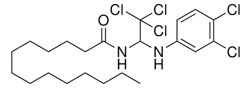 Sigma-Aldrich TETRADECANOIC ACID (2,2,2-TRICHLORO-1-(3,4-DICHLORO-PHENYLAMINO)-ETHYL)-AMIDE,AldrichCPR