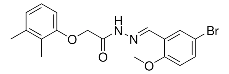 Sigma-Aldrich 2-(2,3-DIMETHYL-PHENOXY)-ACETIC ACID (5-BROMO-2-METHOXY-BENZYLIDENE)-HYDRAZIDE,AldrichCPR