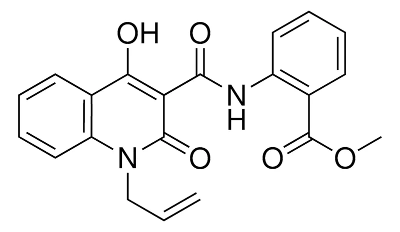 Sigma-Aldrich 2-((1-ALLYL-4-HO-2-OXO-1,2-2H-QUINOLINE-3-CARBONYL)-AMINO)-BENZOIC ACID ME ESTER，AldrichCPR