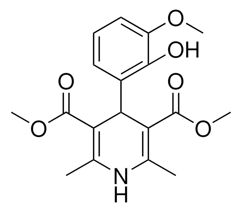 Sigma-Aldrich DIMETHYL 4-(2-HO-3-METHOXY-PH)2,6-DIMETHYL-1,4-DIHYDRO-3,5-PYRIDINEDICARBOXYLATE,AldrichCPR