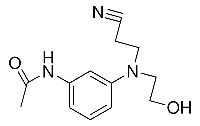 Sigma-Aldrich N1-ACETYL-N3-(2-CYANOETHYL)-N3-(2-HYDROXYETHYL)-1,3-PHENYLENEDIAMINE,AldrichCPR
