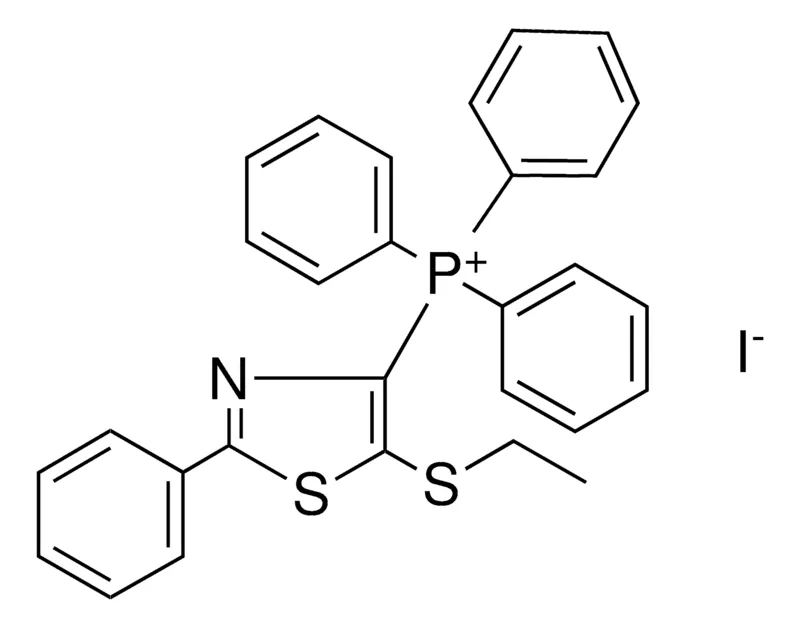 Sigma-Aldrich (5-ETHYLSULFANYL-2-PHENYL-THIAZOL-4-YL)-TRIPHENYL-PHOSPHONIUM, IODIDE,AldrichCPR