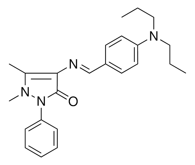 Sigma-Aldrich 4-((4-DIPROPYLAMINO-BENZYLIDENE)-AMINO)-1,5-DIMETHYL-2-PH-1,2-2H-PYRAZOL-3-ONE,AldrichCPR