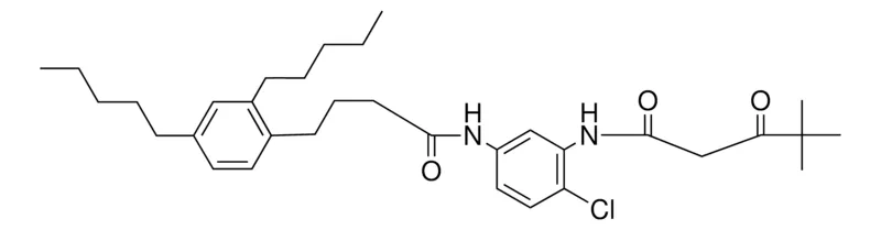 Sigma-Aldrich DIMETHYL-3-OXO-PENTANOIC ACID (2-CL-5-(4-(DIPENTYL-PH)-BUTYRYLAMINO)-PH)-AMIDE,AldrichCPR