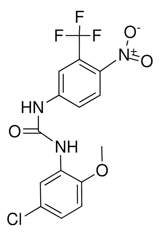 Sigma-Aldrich 1-(5-CHLORO-2-METHOXYPHENYL)-3-(4-NITRO-3-(TRIFLUOROMETHYL)PHENYL)UREA,AldrichCPR