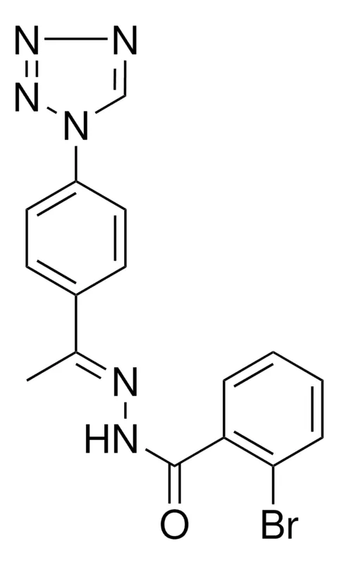 Sigma-Aldrich 2-BROMO-N'-(1-(4-(1H-TETRAAZOL-1-YL)PHENYL)ETHYLIDENE)BENZOHYDRAZIDE,AldrichCPR