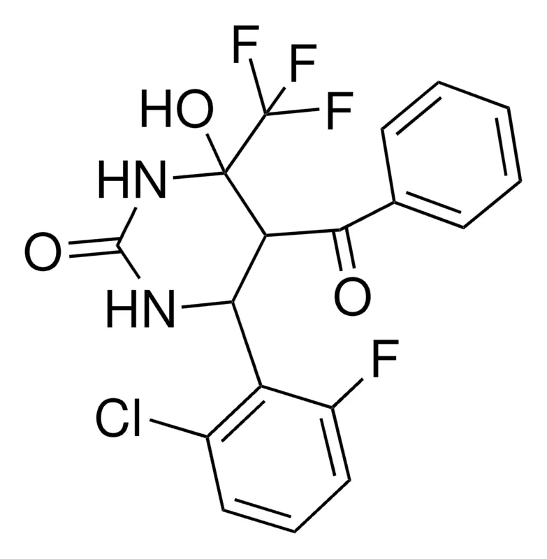 Sigma-Aldrich 5-BENZOYL-6-(2-CL-6-F-PH)-4-HO-4-(TRIFLUOROMETHYL)TETRAHYDRO-2(1H)-PYRIMIDINONE，AldrichCPR