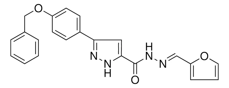 Sigma-Aldrich 5-(4-BENZYLOXY-PH)-2H-PYRAZOLE-3-CARBOXYLIC ACID FURAN-2-YLMETHYLENE-HYDRAZIDE,AldrichCPR