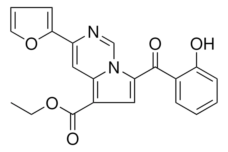 Sigma-Aldrich ETHYL 3-(2-FURYL)-7-(2-HYDROXYBENZOYL)PYRROLO(1,2-C)PYRIMIDINE-5-CARBOXYLATE,AldrichCPR