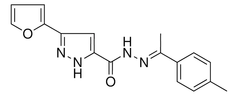 Sigma-Aldrich 5-FURAN-2-YL-2H-PYRAZOLE-3-CARBOXYLIC ACID (1-P-TOLYL-ETHYLIDENE)-HYDRAZIDE,AldrichCPR
