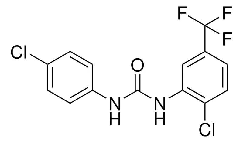 Sigma-Aldrich 1-(4-CHLOROPHENYL)-3-(2-CHLORO-5-(TRIFLUOROMETHYL)PHENYL)UREA,AldrichCPR
