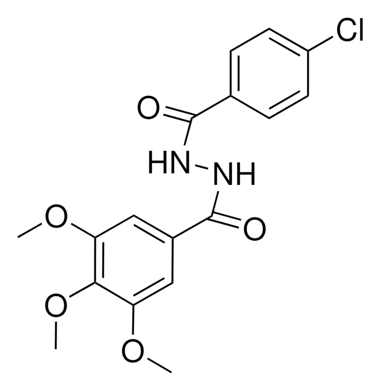 Sigma-Aldrich 1-(4-CHLOROBENZOYL)-2-(3,4,5-TRIMETHOXYBENZOYL)HYDRAZINE,AldrichCPR