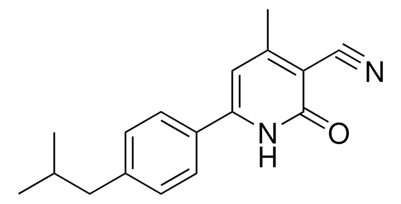 Sigma-Aldrich 6-(4-ISOBUTYLPHENYL)-4-METHYL-2-OXO-1,2-DIHYDRO-3-PYRIDINECARBONITRILE,AldrichCPR