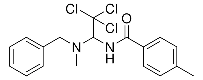 Sigma-Aldrich N-(1-(BENZYL-METHYL-AMINO)-2,2,2-TRICHLORO-ETHYL)-4-METHYL-BENZAMIDE,AldrichCPR