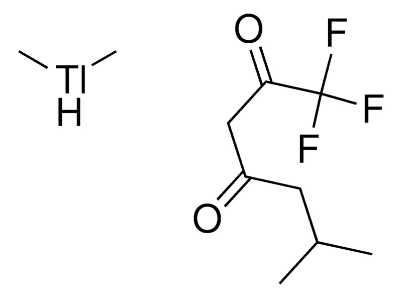 Sigma-Aldrich 6-METHYL-1,1,1-TRIFLUORO-2,4-HEPTANEDIONE, DIMETHYLTHALLIUM SALT，AldrichCPR