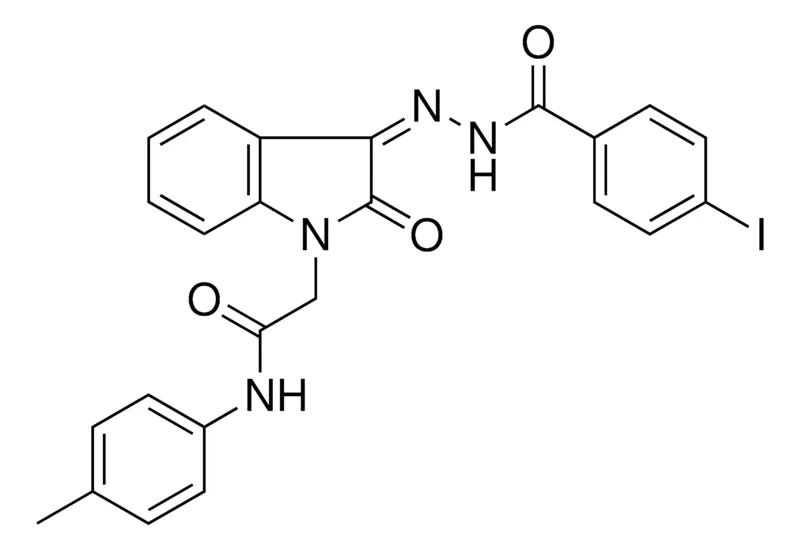 Sigma-Aldrich 2-(3-((4-I-BENZOYL)-HYDRAZONO)-2-OXO-2,3-DIHYDRO-INDOL-1-YL)-N-P-TOLYL-ACETAMIDE,AldrichCPR