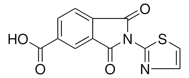 Sigma-Aldrich 1,3-DIOXO-2-THIAZOL-2-YL-2,3-DIHYDRO-1H-ISOINDOLE-5-CARBOXYLIC ACID,AldrichCPR