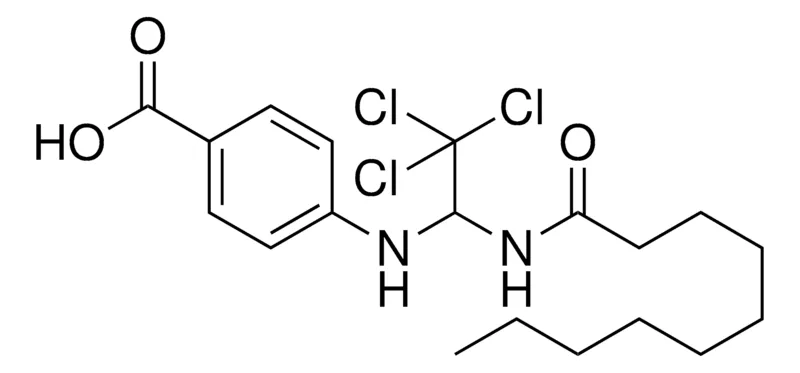 Sigma-Aldrich 4-(2,2,2-TRICHLORO-1-DECANOYLAMINO-ETHYLAMINO)-BENZOIC ACID,AldrichCPR