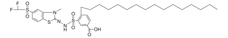 Sigma-Aldrich 5-CARBOXY-2-(HEXADECYLOXY)BENZENESULFONIC ACID (5-DIFLUOROMETHYLSULFONYL-3-METHY,AldrichCPR
