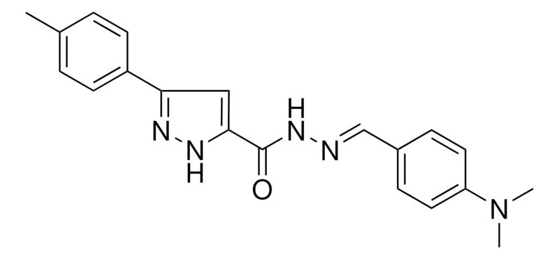 Sigma-Aldrich 5-P-TOLYL-2H-PYRAZOLE-3-CARBOXYLIC ACID (4-DIMETHYLAMINO-BENZYLIDENE)-HYDRAZIDE，AldrichCPR