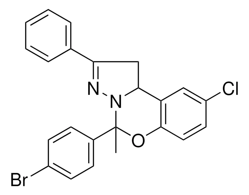 Sigma-Aldrich 4-(4-BR-PH)-8-CL-4-ME-2-PH-1,9B-2H-5-OXA-3,3A-DIAZA-CYCLOPENTA(A)NAPHTHALENE，AldrichCPR
