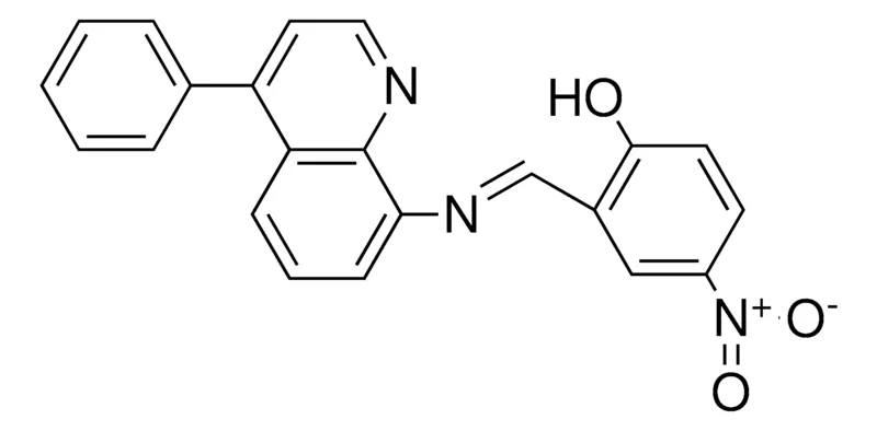 Sigma-Aldrich 4-NITRO-2-(4-PHENYL-8-QUINOLYLIMINOMETHYL)PHENOL,AldrichCPR