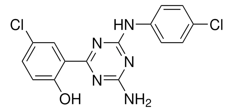 Sigma-Aldrich 2-(4-AMINO-6-(4-CHLORO-PHENYLAMINO)-(1,3,5)TRIAZIN-2-YL)-4-CHLORO-PHENOL,AldrichCPR